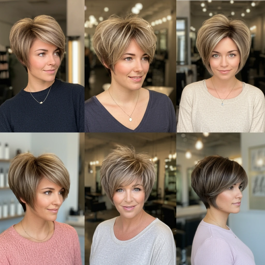 8 Short Layered Haircuts for Adding Volume to Thin Hair