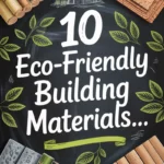 10 Eco-Friendly Building Materials to Consider for Sustainable Construction