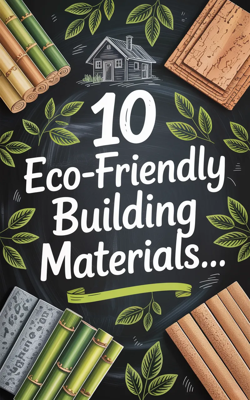 10 Eco-Friendly Building Materials to Consider for Sustainable Construction