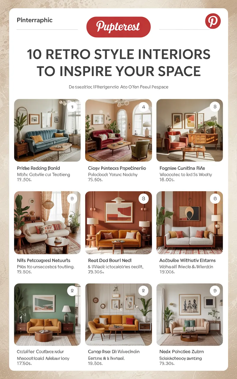 10 Retro Style Interiors to Inspire Your Space