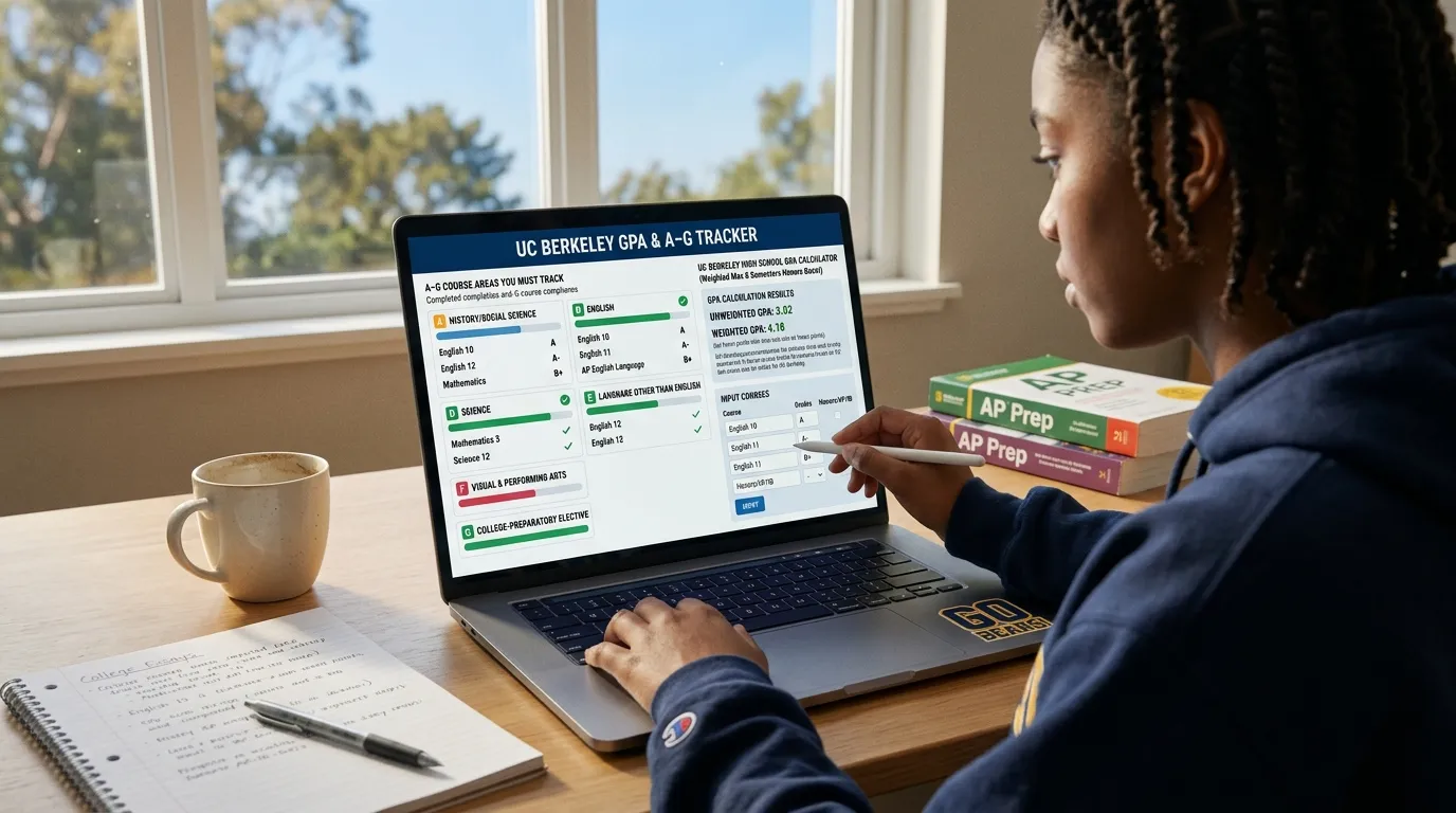 A   G Course Areas You Must Track Uc Berkeley High School Gpa Calculator