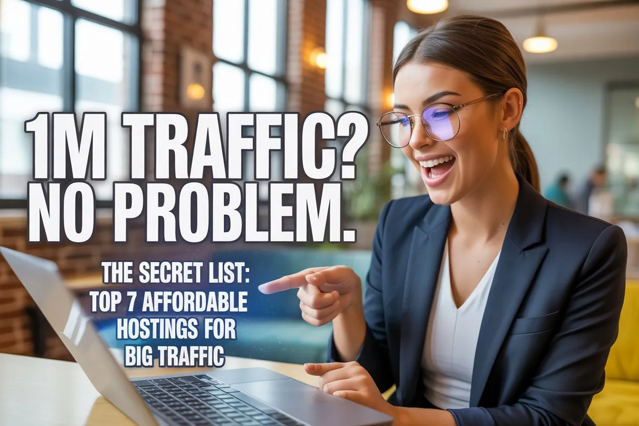 Top 7 Cheap Hosting Services That Can Handle 1M Traffic