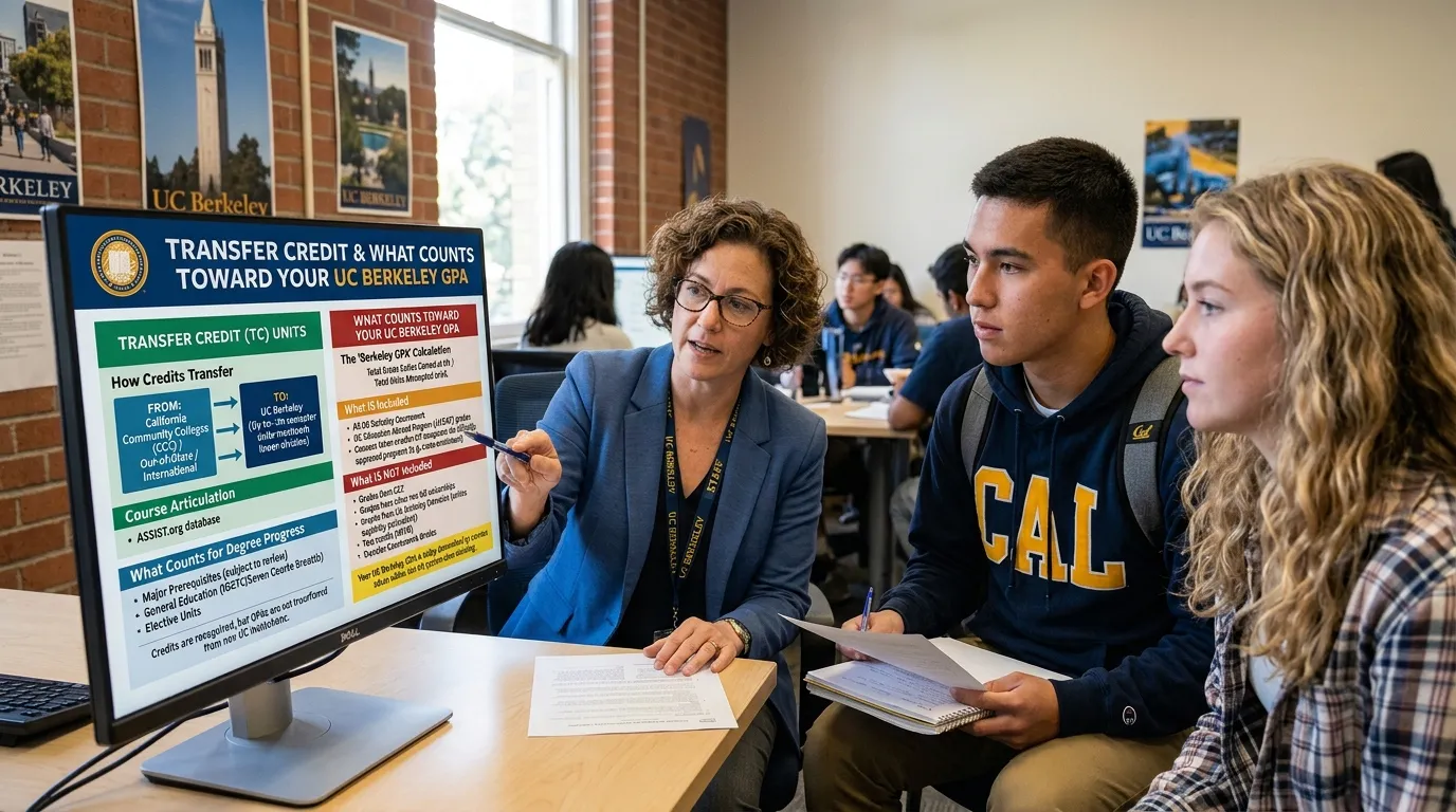 Transfer Credit And What Counts Toward Uc Berkeley Gpas Berkeley Calculator Gpa