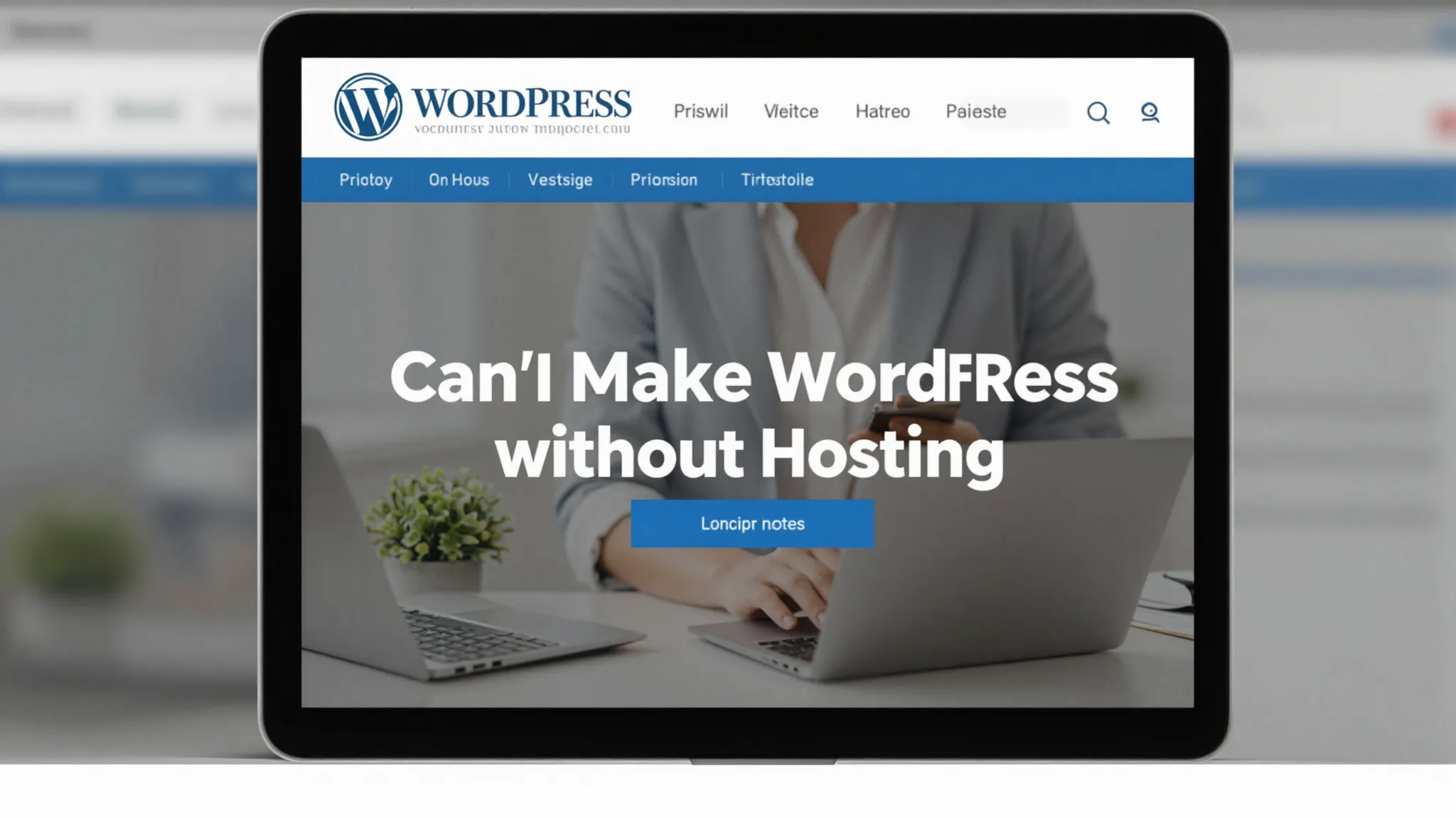 Can I Make A WordPress Website Without Hosting