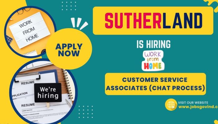 Sutherland is Hiring Work From Home for Account Management Associates | Apply Online | Government Jobs India